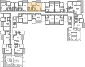 Onewa Level 4 Floor Plan - Elevation Northcote Apartments