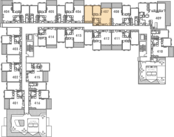 Onewa Level 4 Floor Plan - Elevation Northcote Apartments