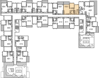 Onewa Level 4 Floor Plan - Elevation Northcote Apartments