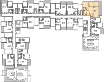 Onewa Level 4 Floor Plan - Elevation Northcote Apartments