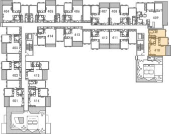 Onewa Level 4 Floor Plan - Elevation Northcote Apartments