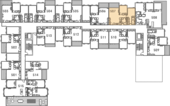 Onewa Level 5 Floor Plan - Elevation Northcote Apartments