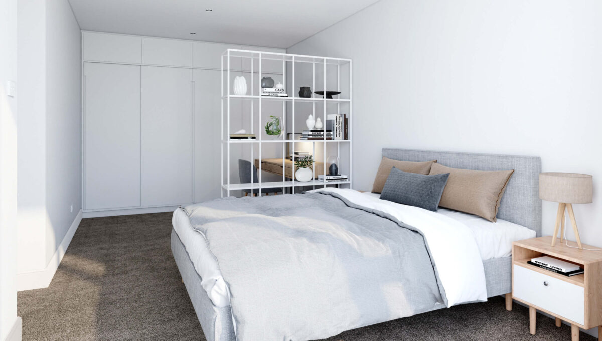 Second bedroom - Elevation Northcote Apartments