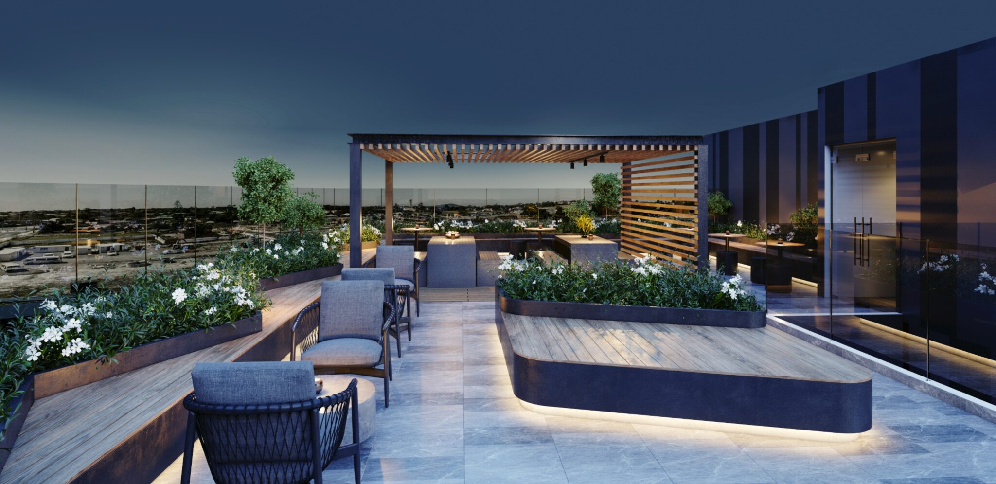 Amenities Elevation Northcote Apartments