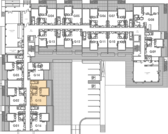 Onewa Level G Floor Plan - Elevation Northcote Apartments