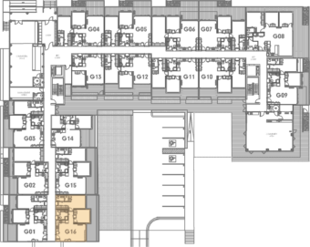 Onewa Level G Floor Plan - Elevation Northcote Apartments